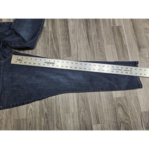 (3/$35) Old Navy The Flirt Jeans Womens 10 Short Denim Straight Leg Mid Rise - Picture 10 of 12